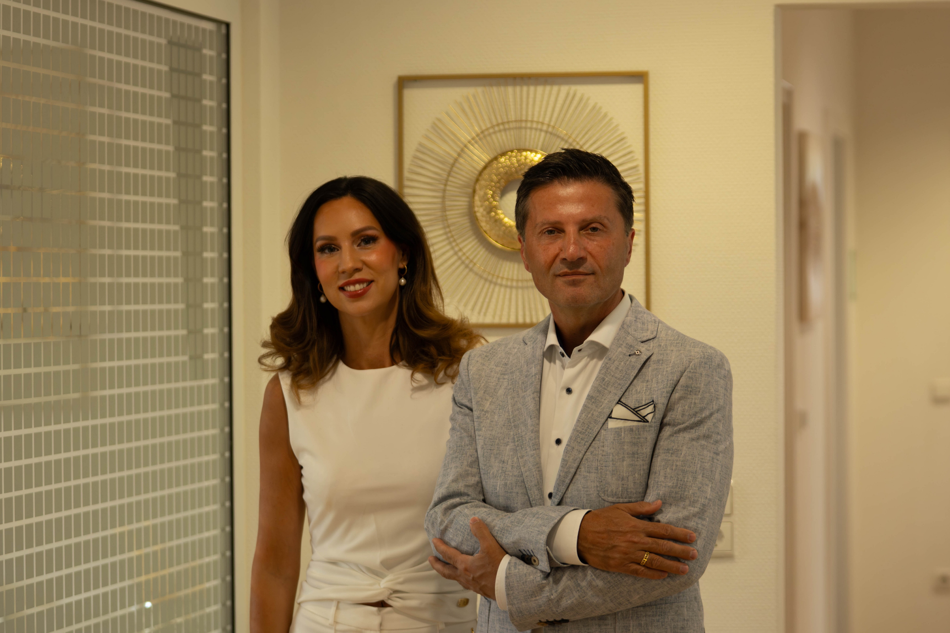 Dr. Sarah von Reden und Ercan Dumlu